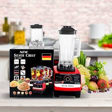 Silver Crest SC-1589 Blender & Grinder – 4500W Heavy Duty Kitchen Machine |