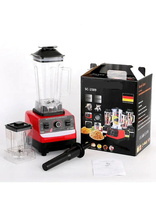 Silver Crest SC-1589 Blender & Grinder – 4500W Heavy Duty Kitchen Machine |