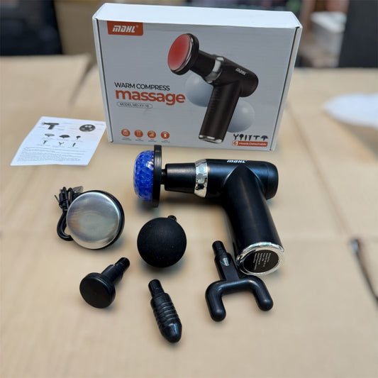 Cordless Heating Massager with Jelly Head