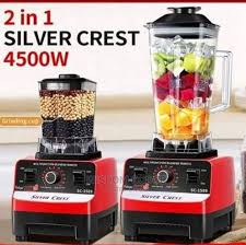 Silver Crest SC-1589 Blender & Grinder – 4500W Heavy Duty Kitchen Machine |